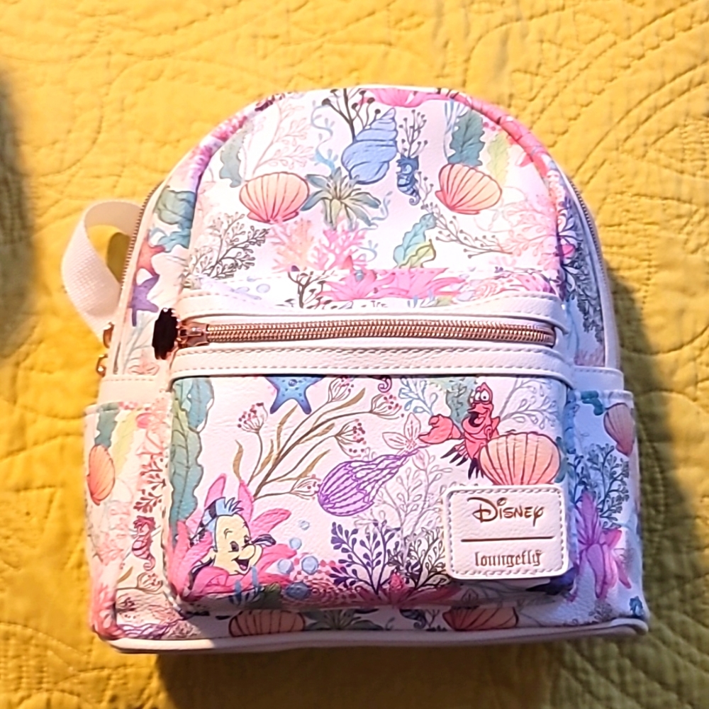Disney Loungefly Mini backpack Little Mermaid Rare